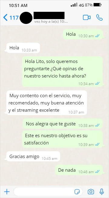 opiniones de clientes sobre IPTV España
